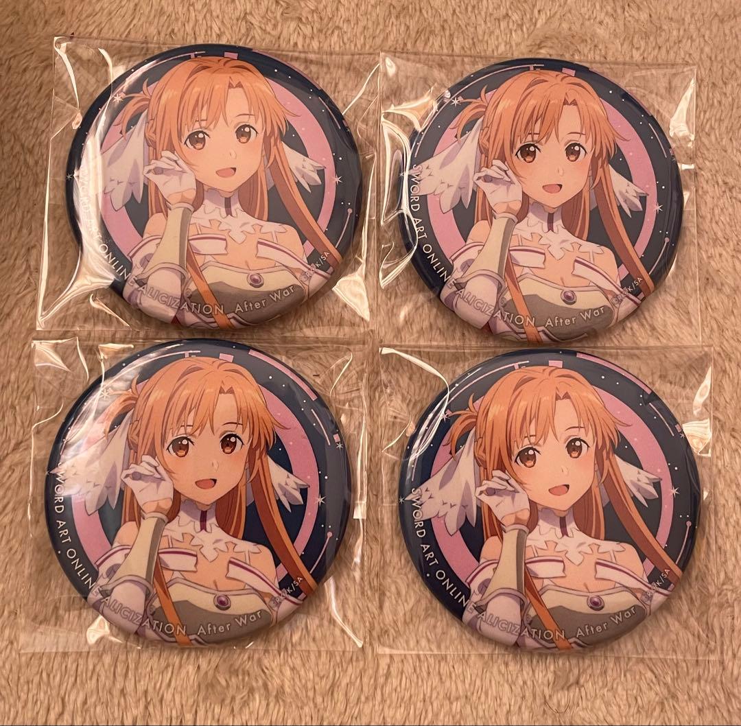 ソードアート・オンライン アスナ 缶バッジ After War
