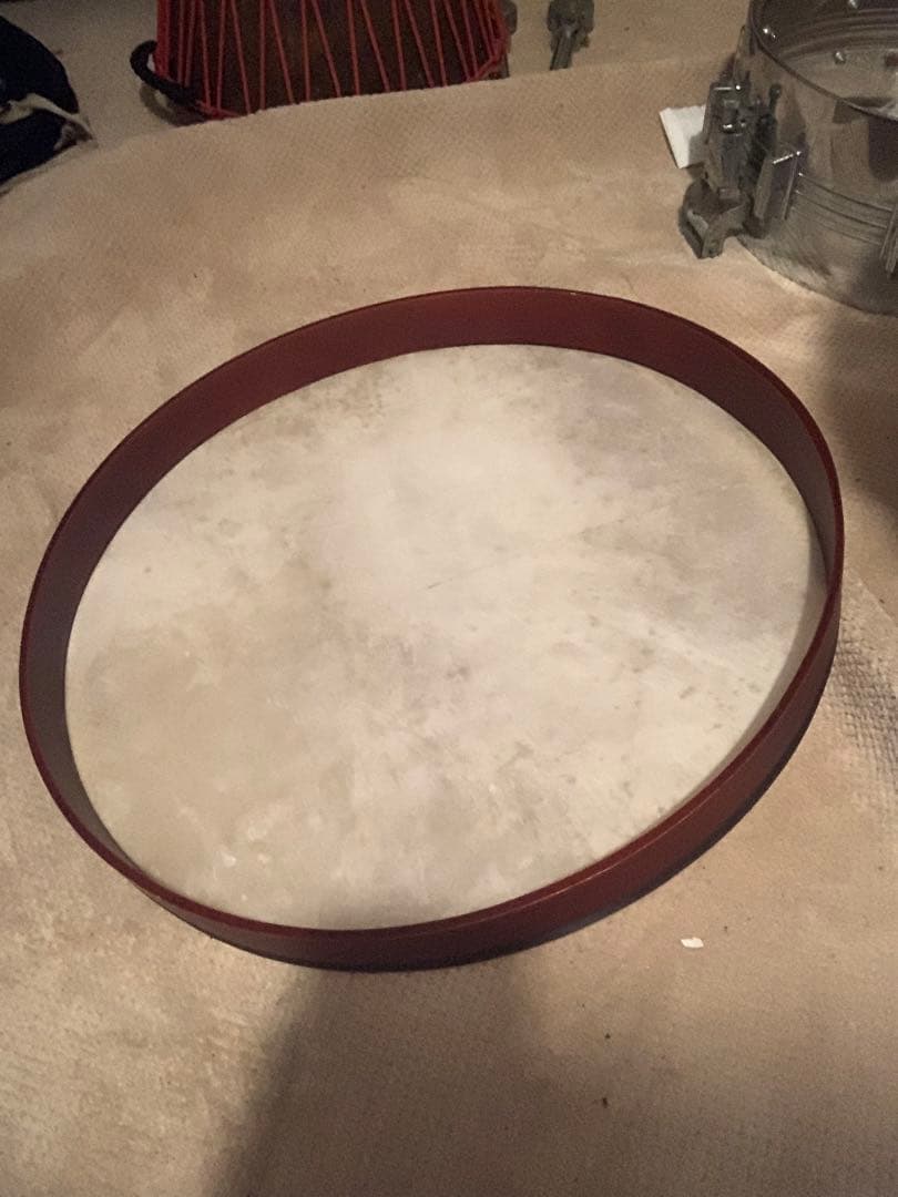 本革フレームドラム　約19インチ