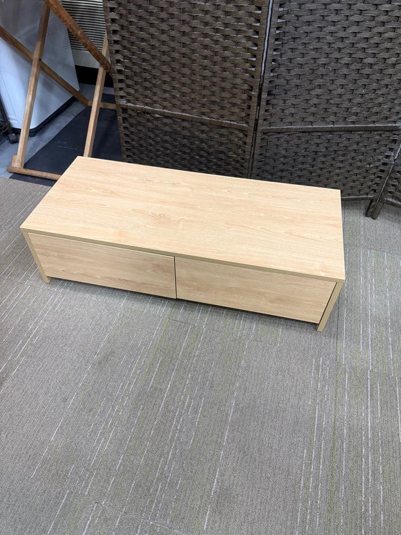 【美品】【洗浄消毒作業済】伸縮式テレビボード　テレビ台　TVボード