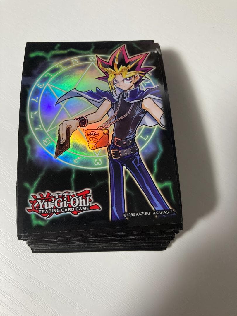 遊戯王 公式 海外 スリーブ 127枚 闇遊戯 オレイカルコスの結界