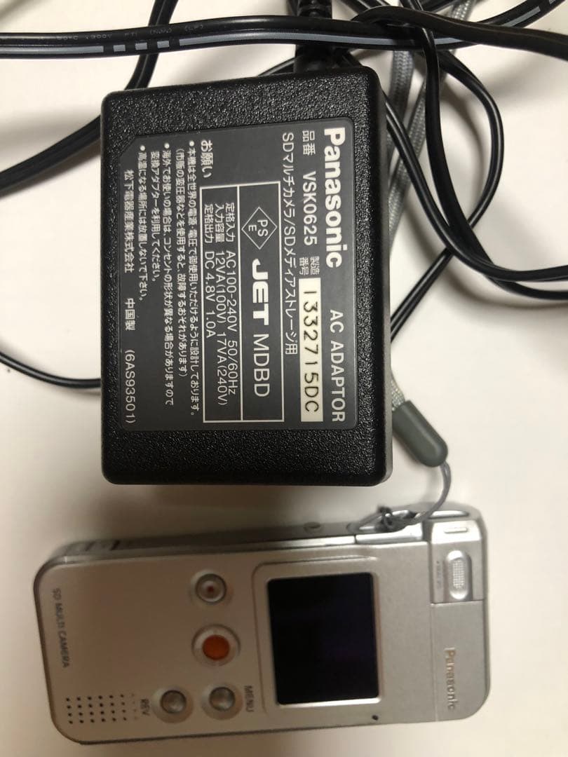 パナソニック　 D-snap sv-as10 オーディオ マルチカメラ SD