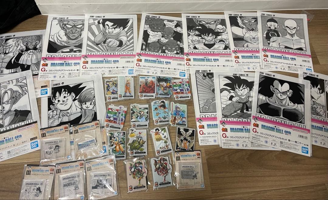 ドラゴンボール　一番くじ　まとめ売り　クリアファイル　アクリルスタンド　アクスタ