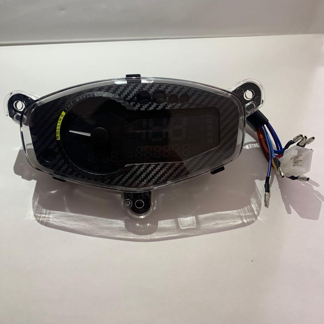 【新品未使用】スズキ アドレスv125g デジタルスピードメーター ワンツー