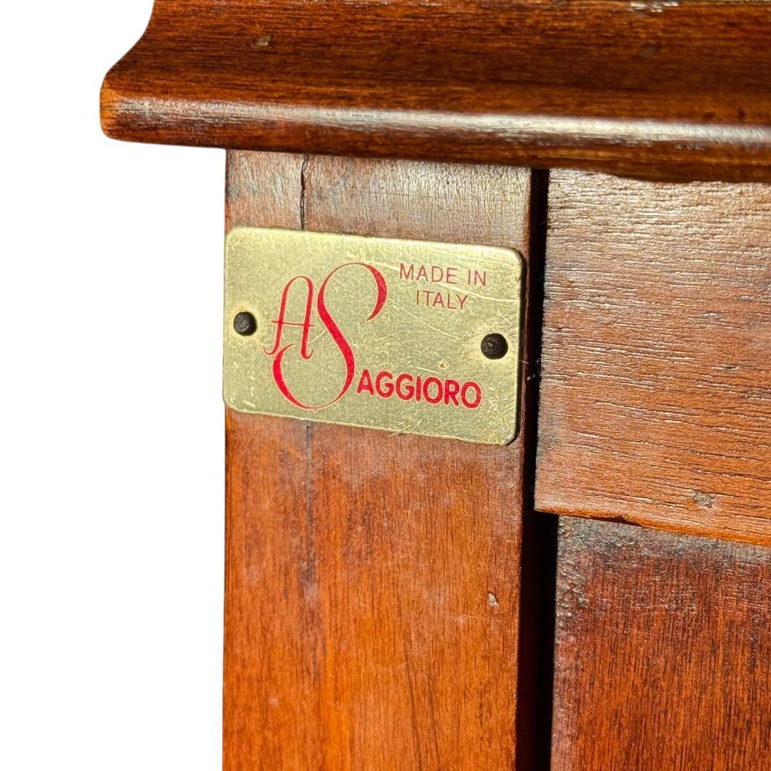 HR878 【リアルシャビーシック】イタリア製　AS aggioro 象嵌細工