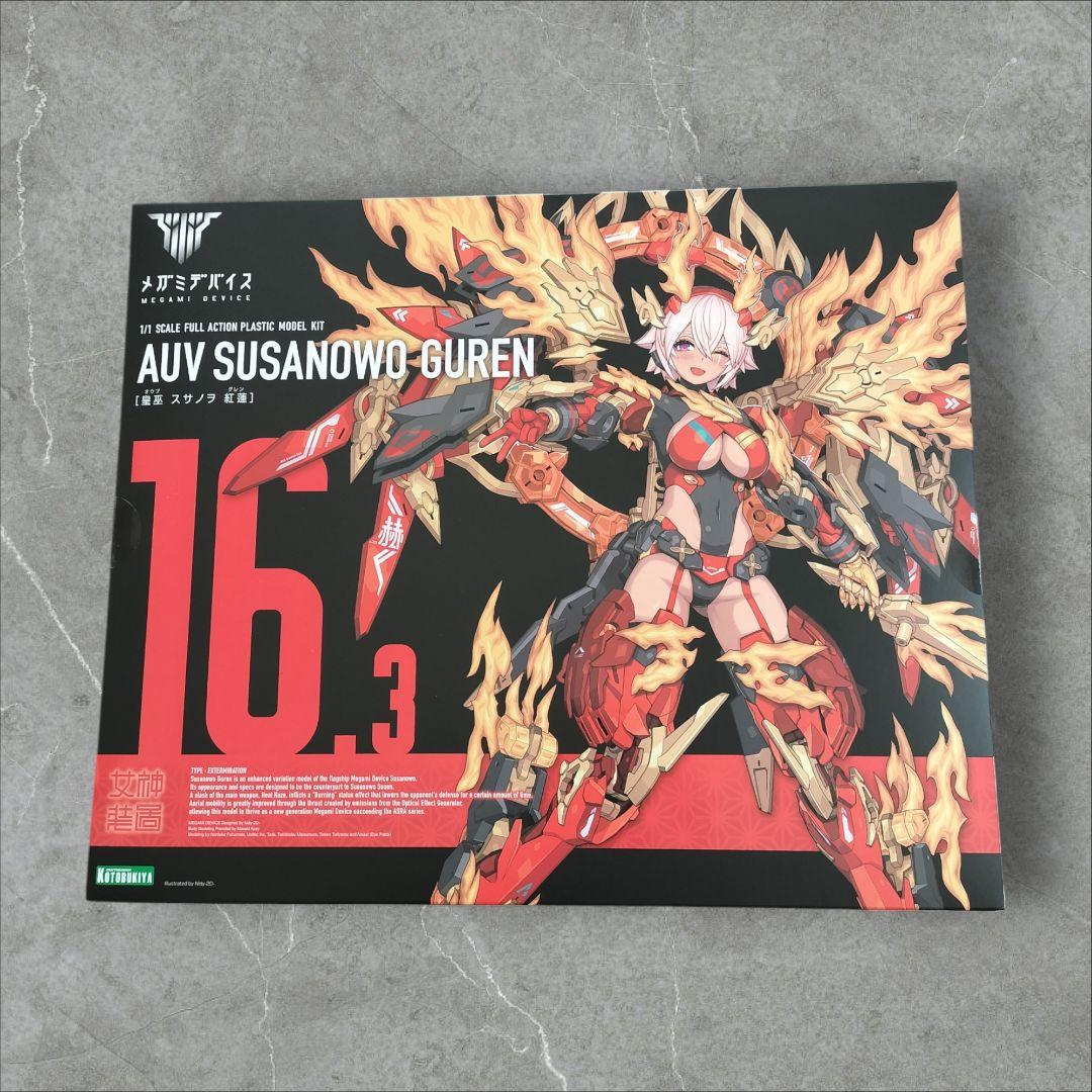 【新品未開封】「メガミデバイス 皇巫 スサノヲ 紅蓮」