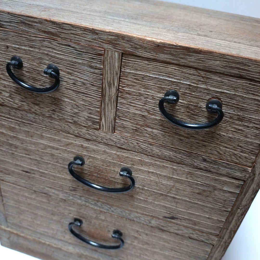 桐 4段引き出し 小タンス