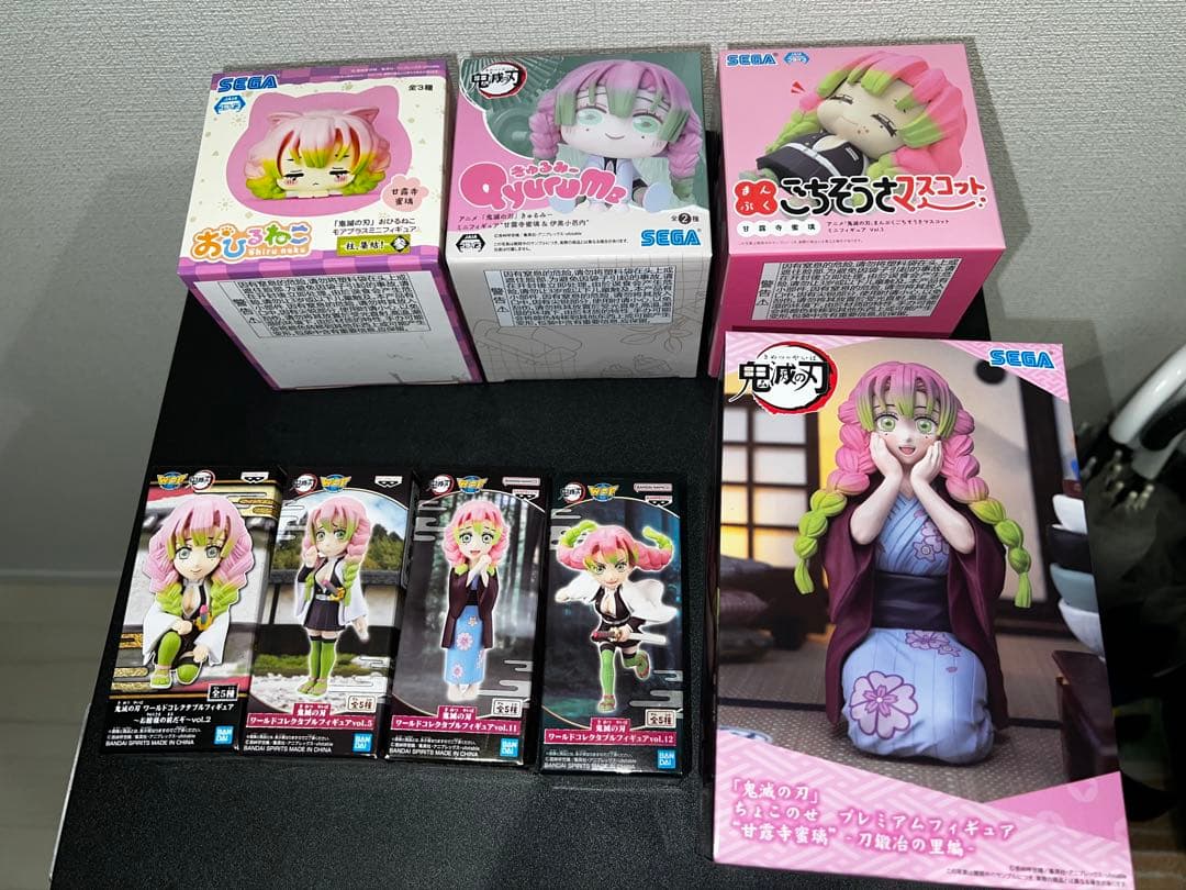 プライズ 鬼滅の刃 甘露寺蜜璃 フィギュア 40点セット①【注意事項あり】