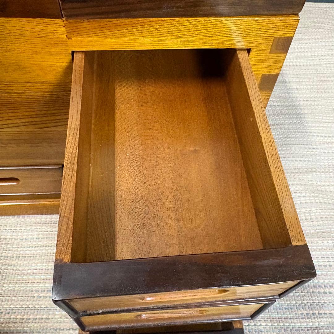 【送料込】関東火鉢　長火鉢　囲炉裏　アンティーク　レトロ骨董品　火鉢等セット