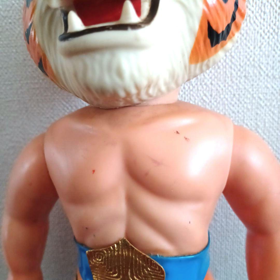 当時物　中嶋製作所ジャイアントタイガーマスク(後期型オレンジ系) ビンテージ