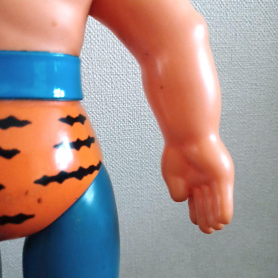 当時物　中嶋製作所ジャイアントタイガーマスク(後期型オレンジ系) ビンテージ