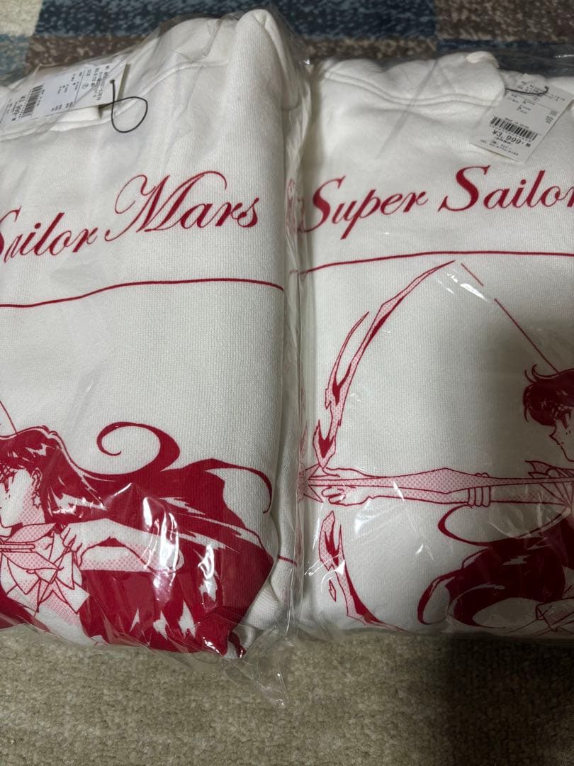 セーラームーン WEGO スウェットパーカー　マーズ火野レイ　2着セットウィゴー