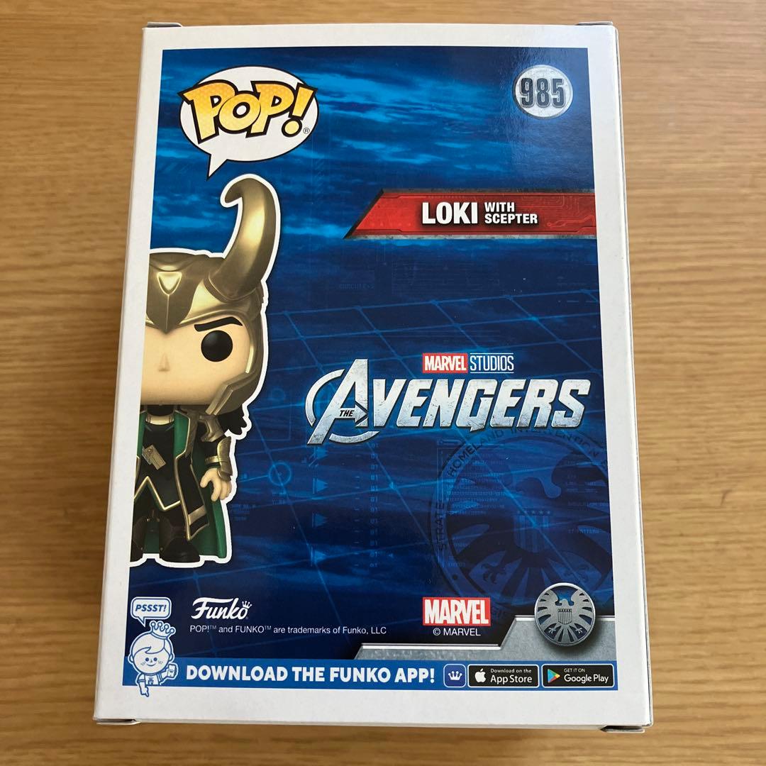 アメコミ Funko Pop! Loki with Scepter 985