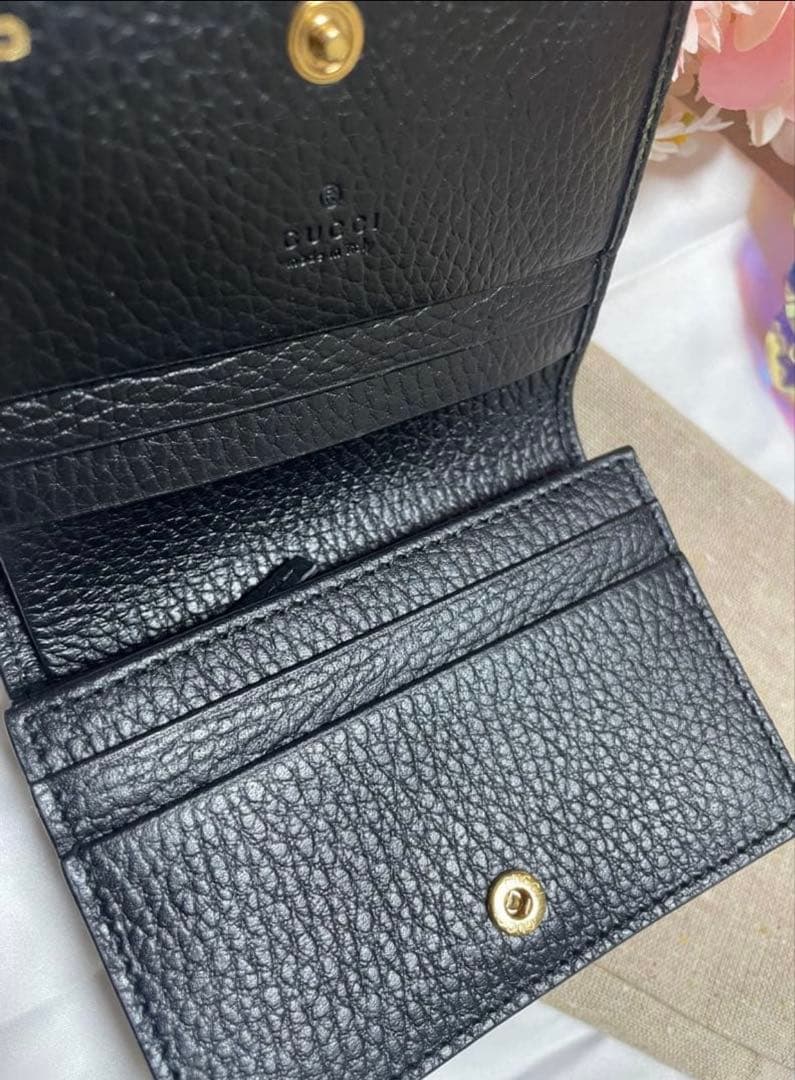 村*る様 新品未使用　GUCCI グッチ　二つ折り財布　ミニ財布　GGスプリーム