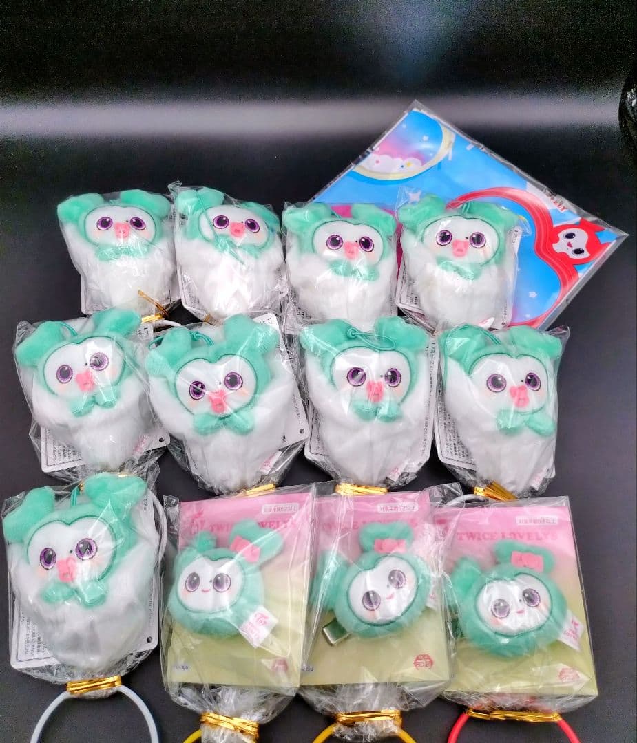 TWICE LOVERYS ミナ　おくるみマスコット＆ヘアピン　GIGO限定