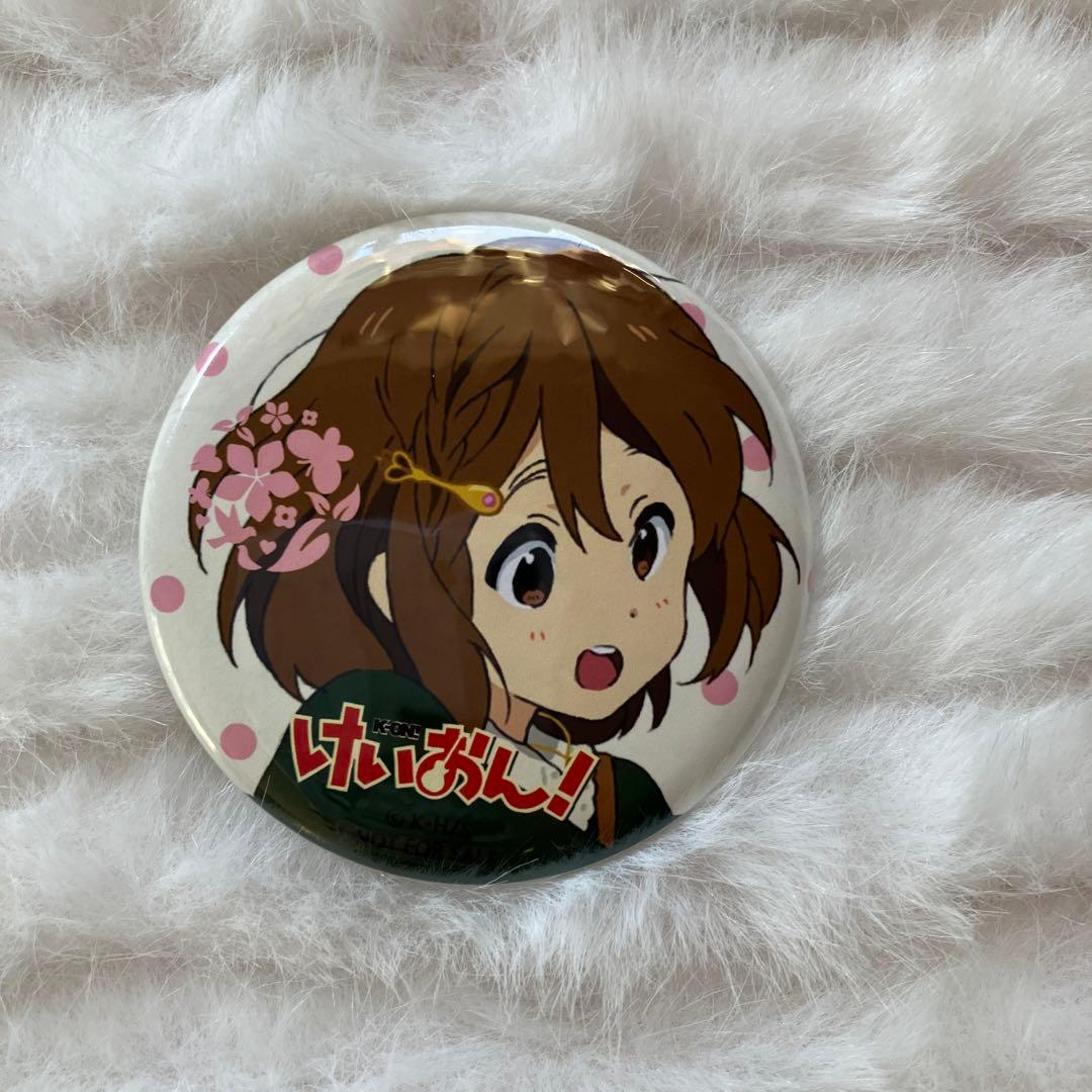 けいおん! earth music＆ecology 限定品 平沢唯 缶バッジ