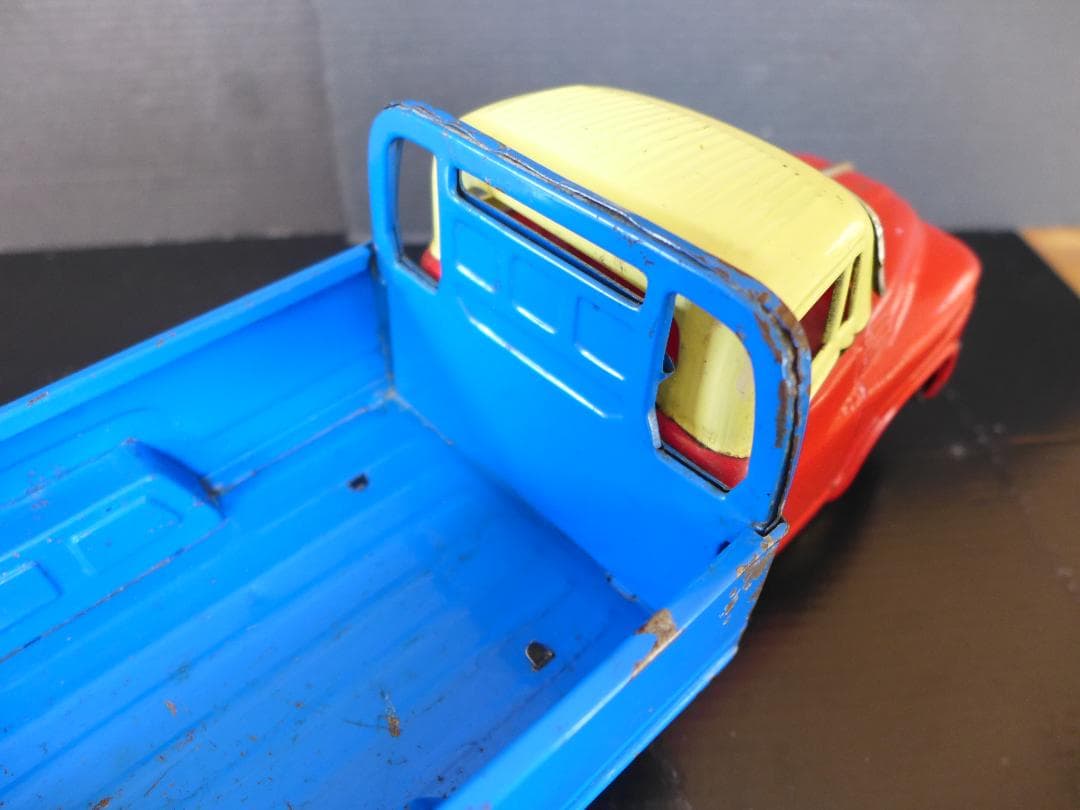 時代物　ニッサンジュニアトラック　ブリキ自動車　米沢玩具　日本製　昭和レトロ