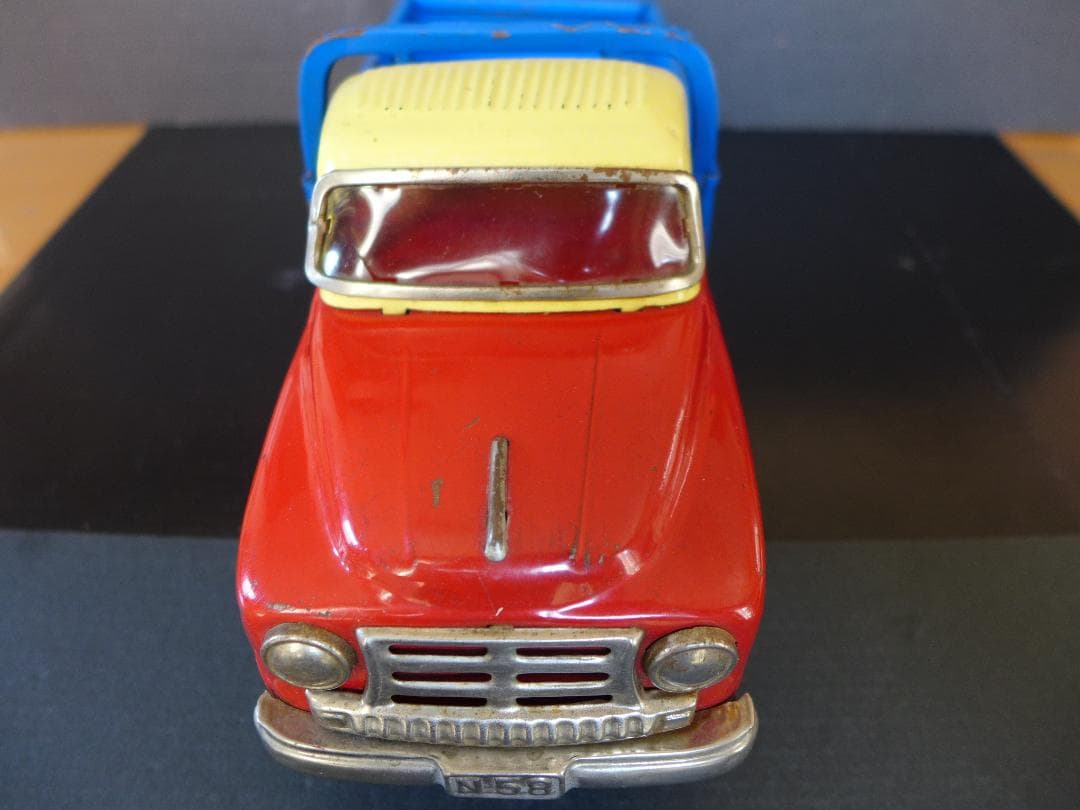 時代物　ニッサンジュニアトラック　ブリキ自動車　米沢玩具　日本製　昭和レトロ