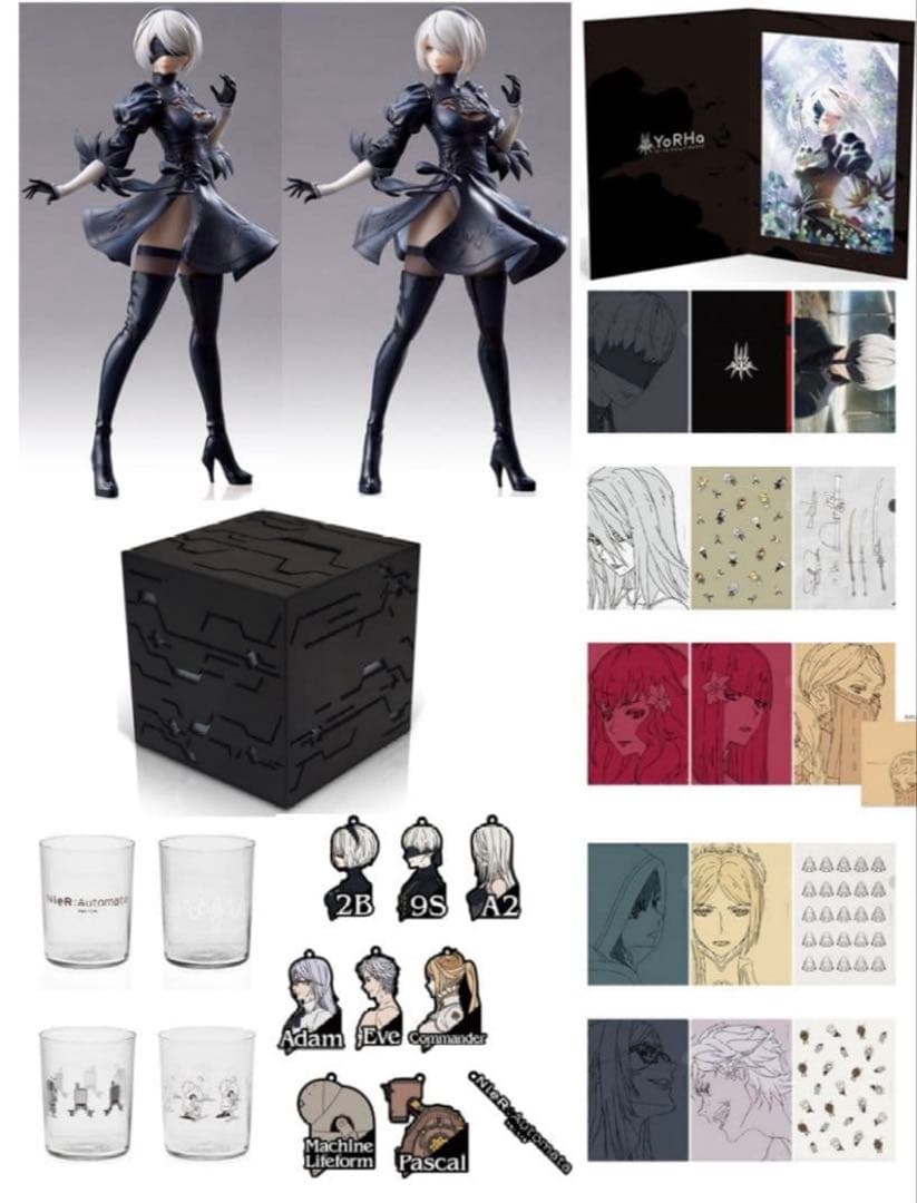 ニーアオートマタ 放送記念くじ NieR A賞 B賞 C賞 ヨルハ賞 2B
