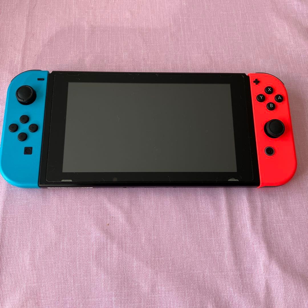 Nintendo Switch 本体　ネオン青赤