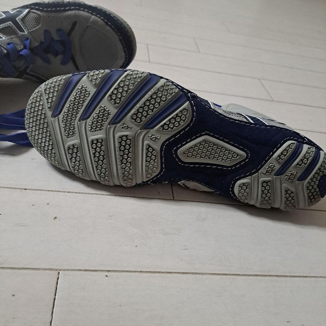 CAEL V7.0 レスリングシューズ。ボクシングシューズ グレー/ブルー