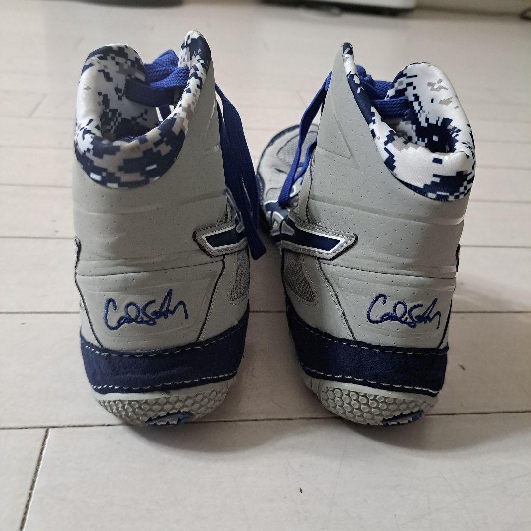 CAEL V7.0 レスリングシューズ。ボクシングシューズ グレー/ブルー