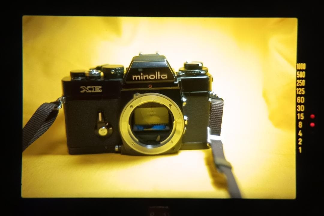 ミノルタ ‐XG-S＋MD ROKKOR 1:1.7 f=50・新品級整備品中古