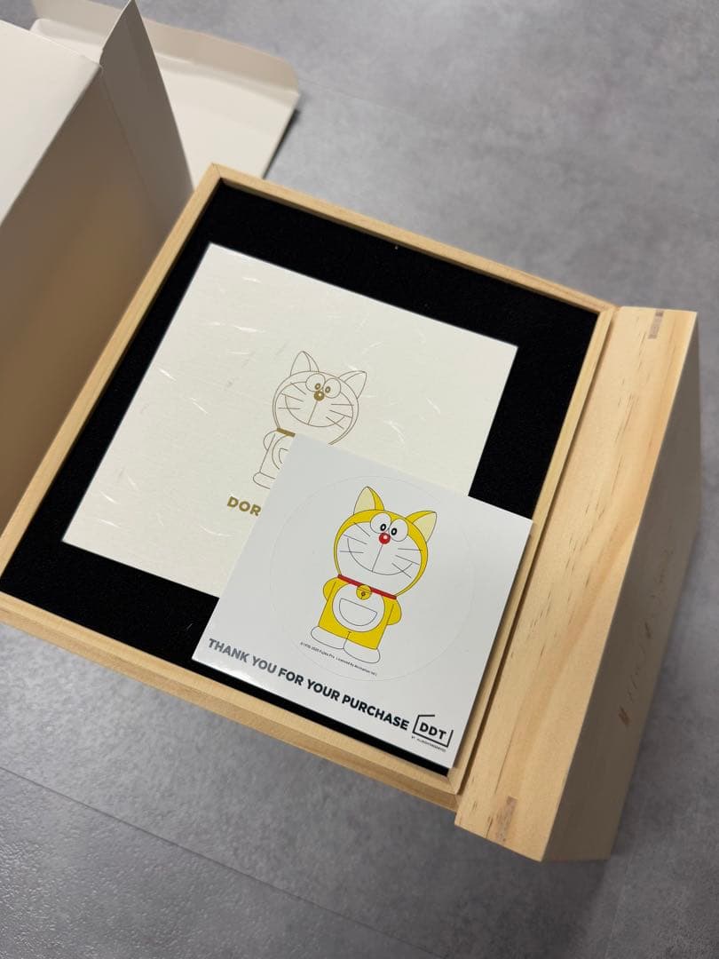 ドラえもん GANSO DORAEMON Bronze Sculpture 新品