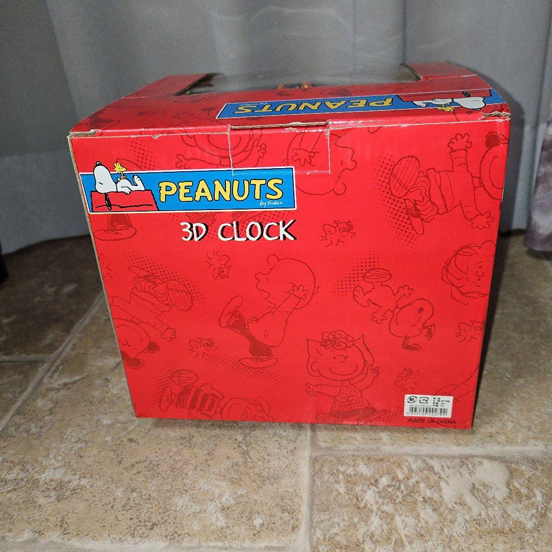 超激レア SNOOPY フライングエース 立体 目覚まし時計 3Dクロック