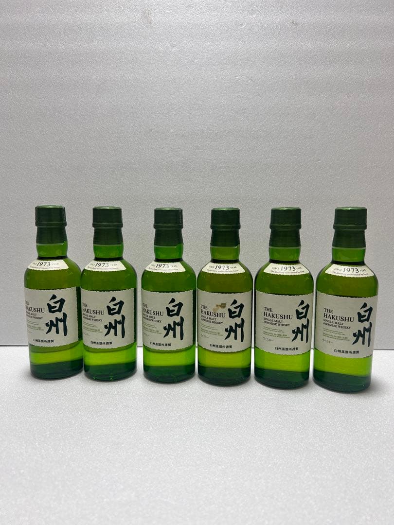 【未開封】 白州 180ml ６本セット サントリー