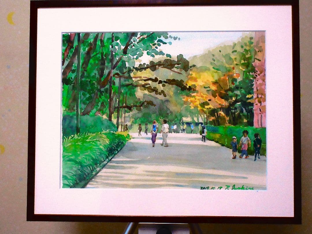 上野公園(水彩画 )