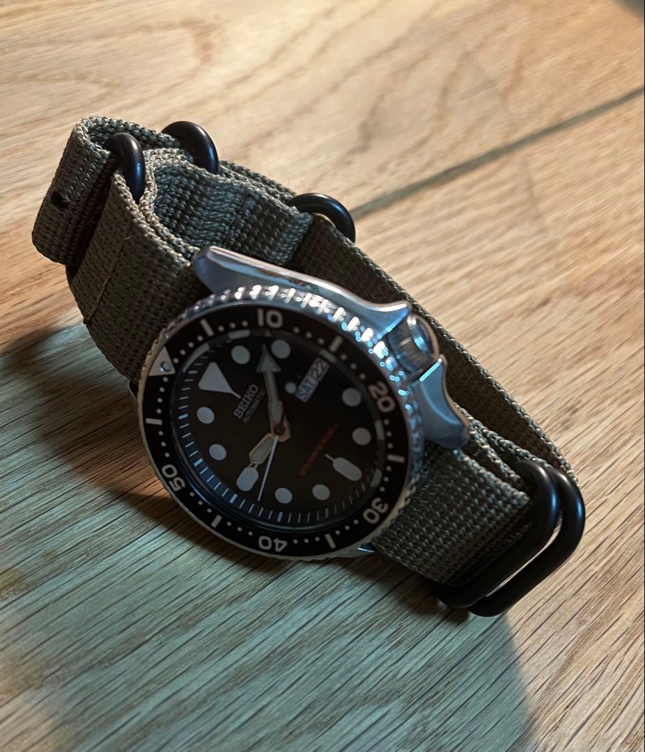 セイコーSEIKO 逆輸入 海外モデル ブラックボーイ　SKX007KC メンズ