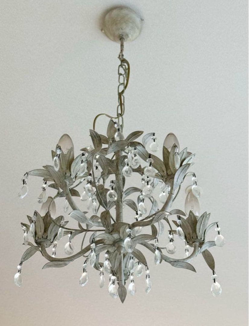 ローラアシュレイ　シャンデリア　５灯