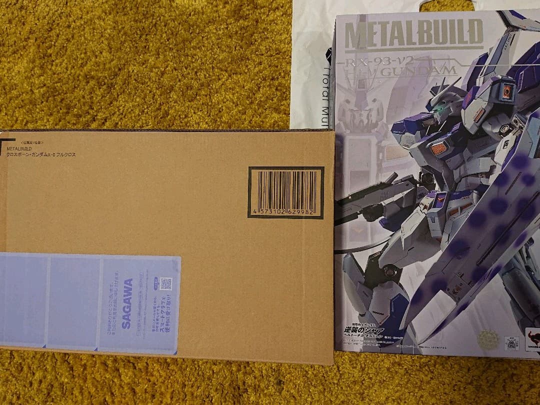 BANDAI L BUILD X-0、Hi-ν[NEU]セットおまけ付