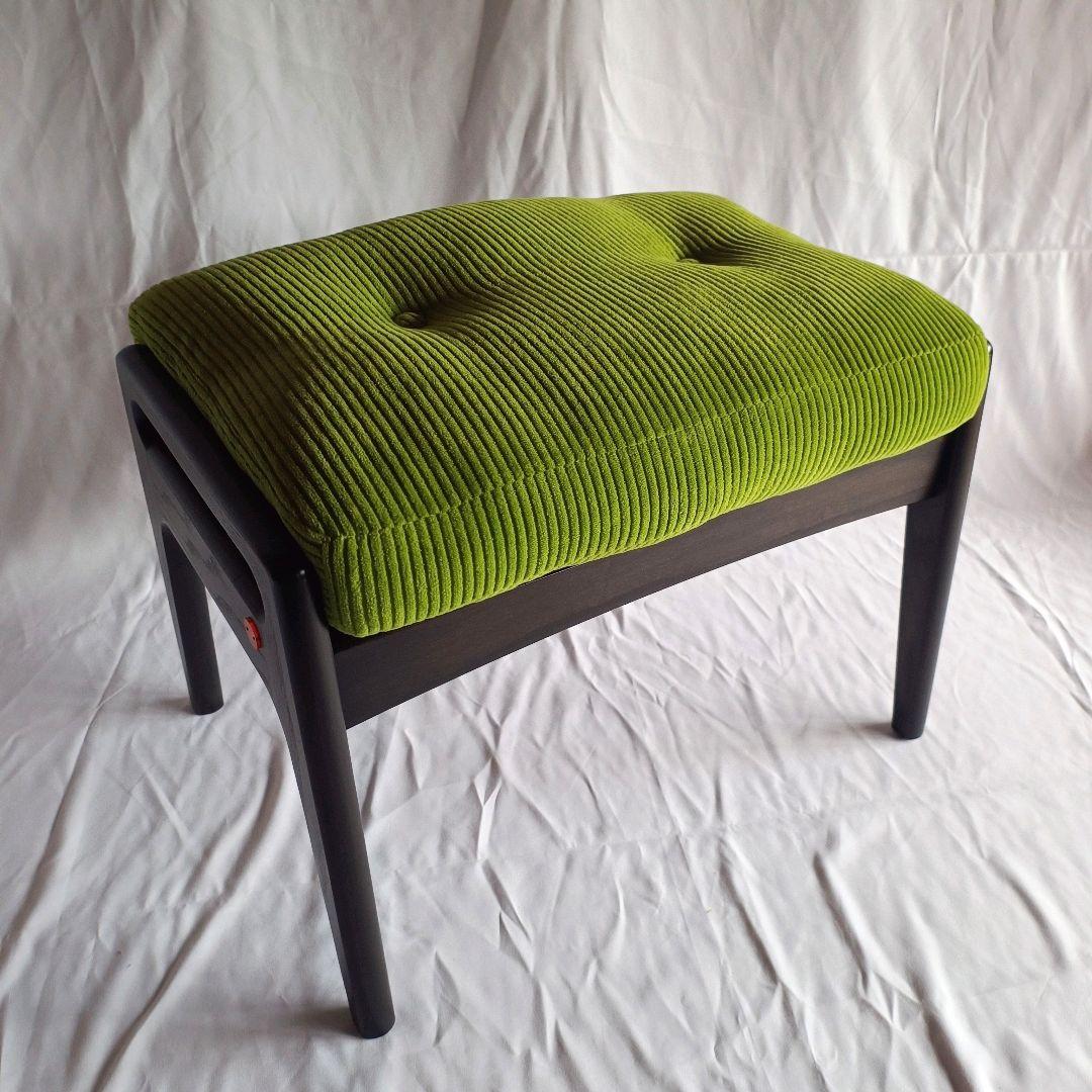 【希少色】マルニ60 オットマン マルニ木工 ブラックオーク コーデュロイ