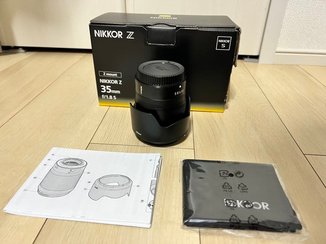 Nikon(ニコン)NIKKOR 35mm f1.8 S Zマウント 単焦点