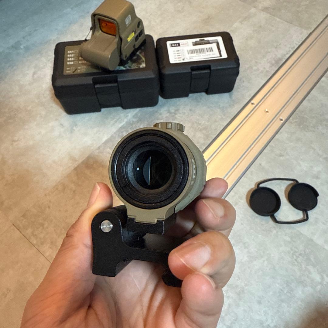 EOTech ドットサイト　ブースター　セット　タンカラー