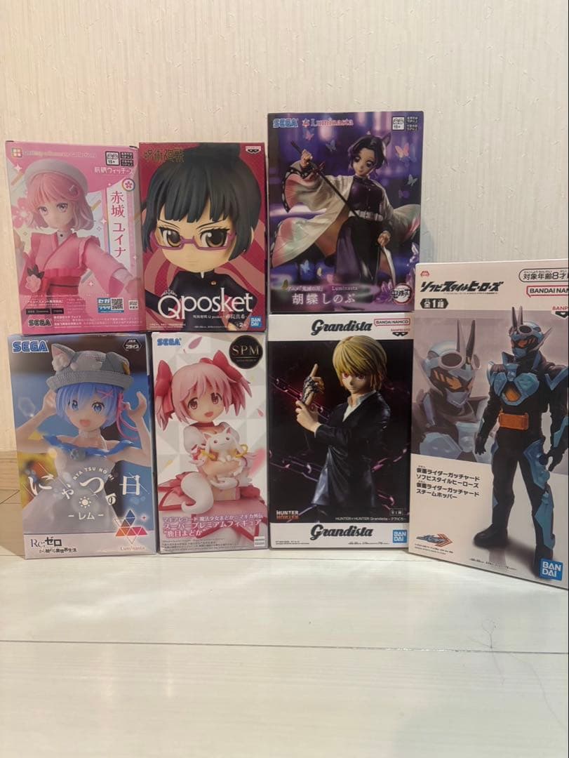 未開封新品〇 プライズ品フィギュア14点セットドラゴンボール 鬼滅などまとめ売り