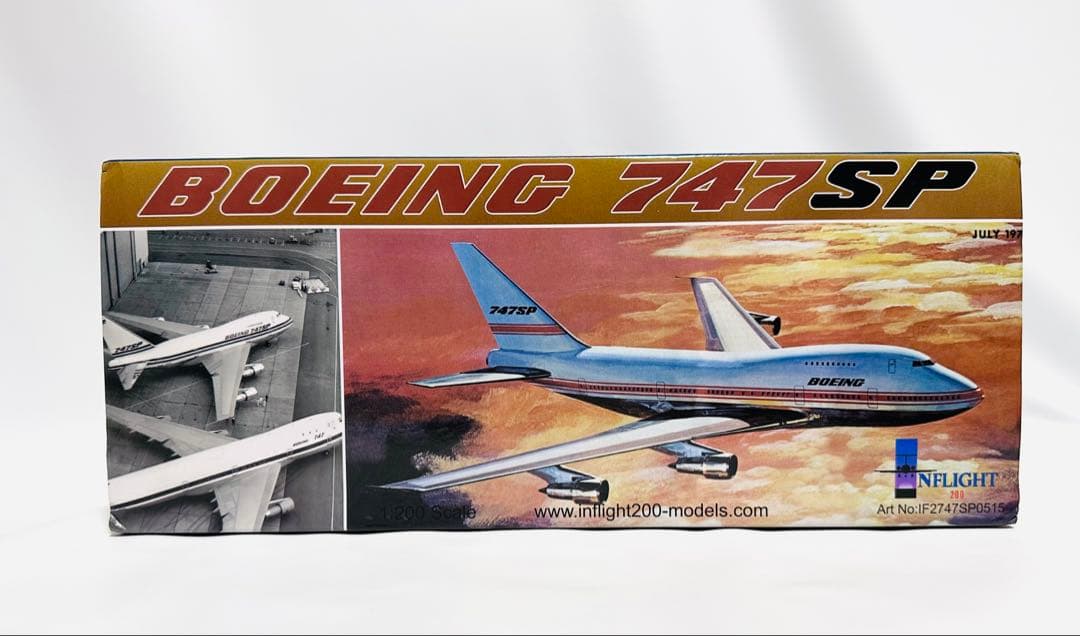 INFLIGHT 1/200 B747SP ハウスカラー