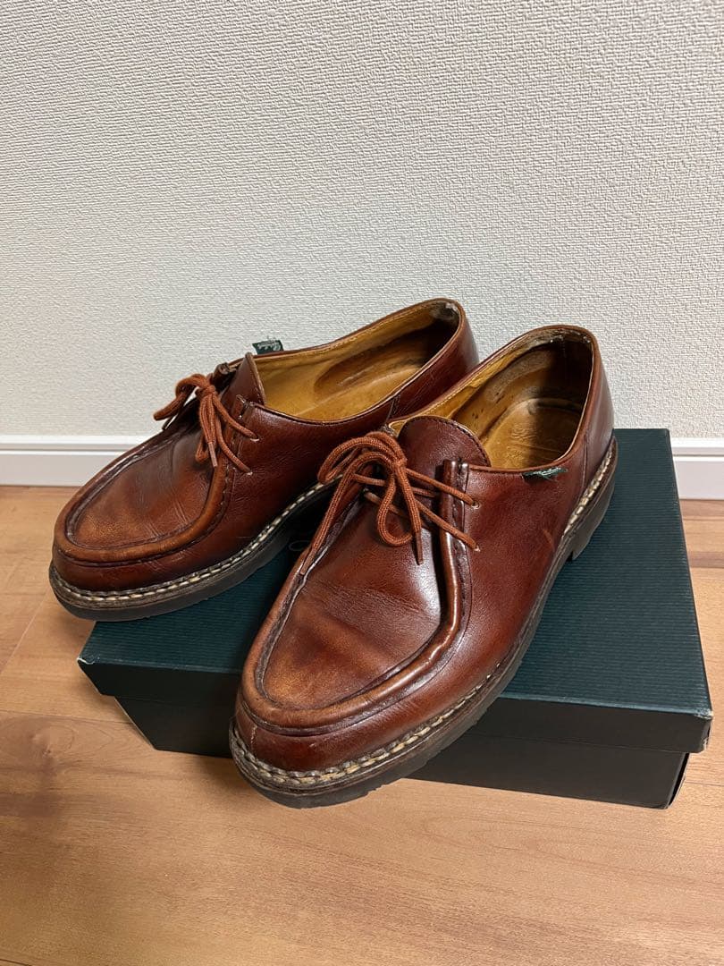 Paraboot Michael パラブーツ ミカエル モカシン 革靴 42