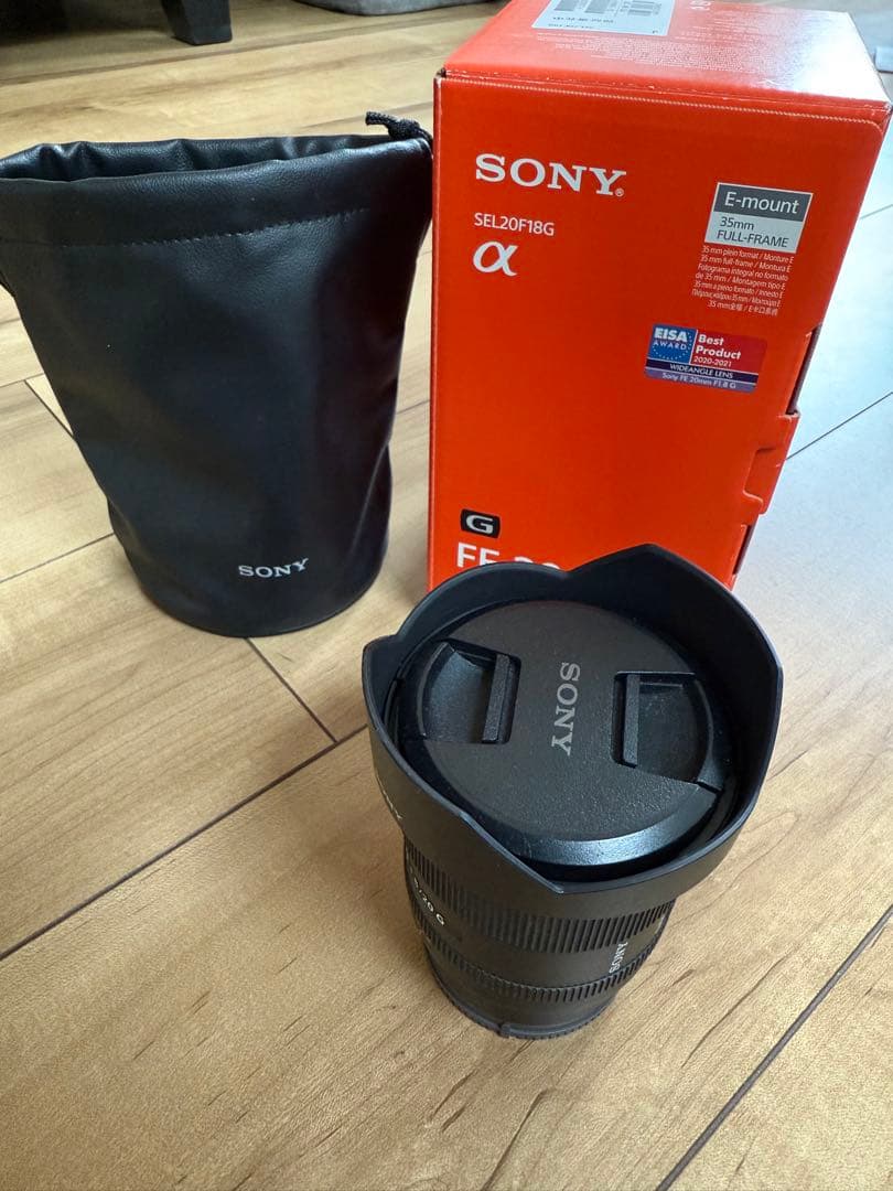 【美品】 SONY FE 20mm F1.8 G レンズ