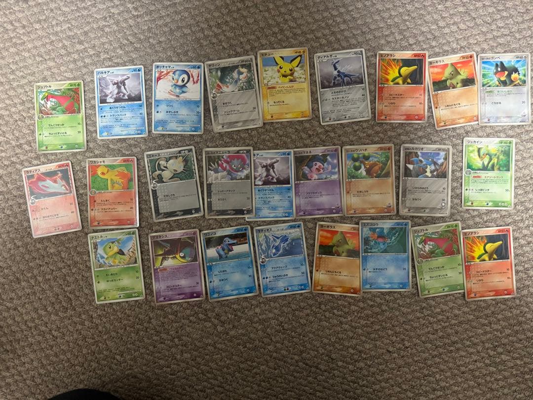 ポケモンカード　まとめ売り　ピカチュウゴールドスターなどプロモカードも多数あり
