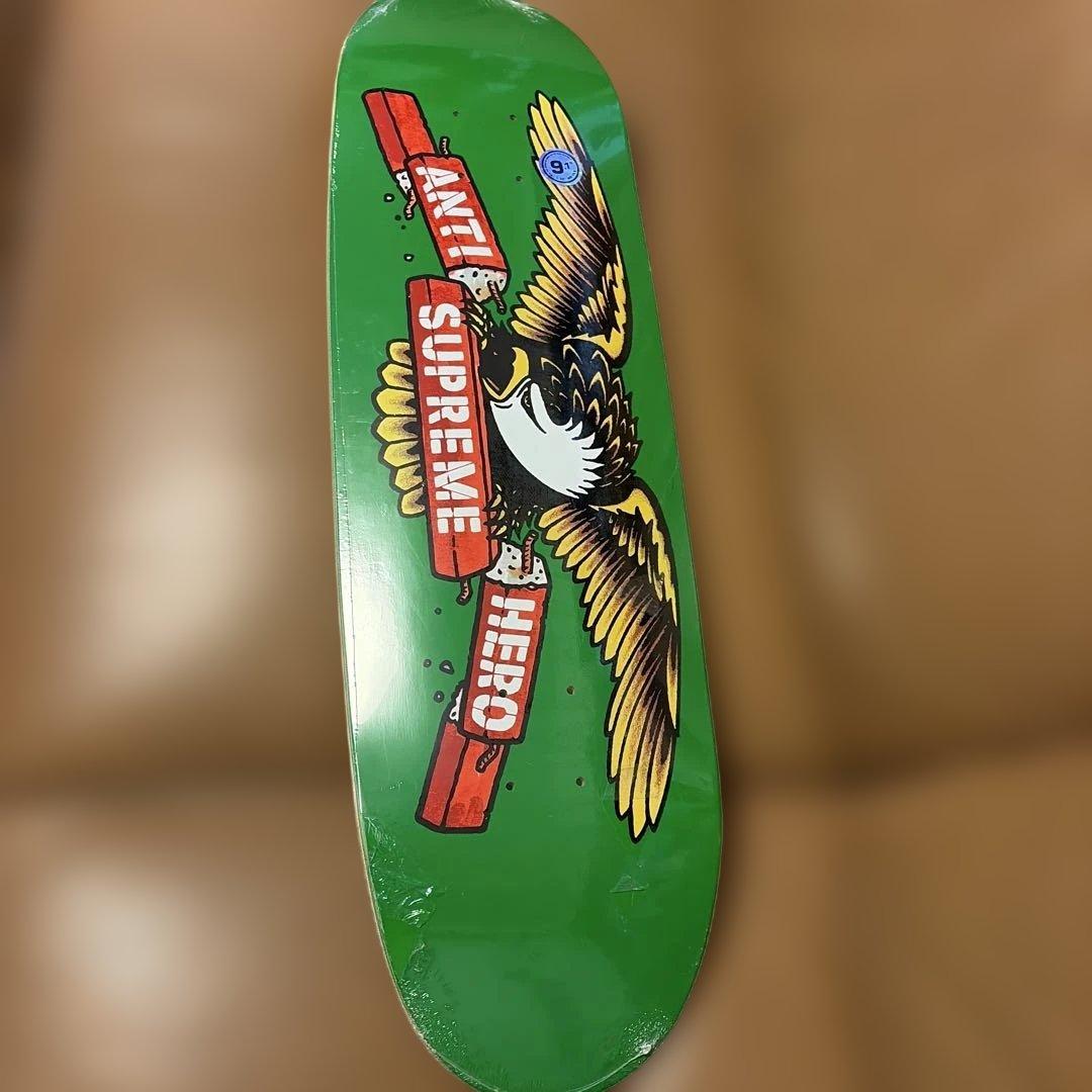 Supreme Anti-Hero スケートボードデッキ ９.１インチ　未開封