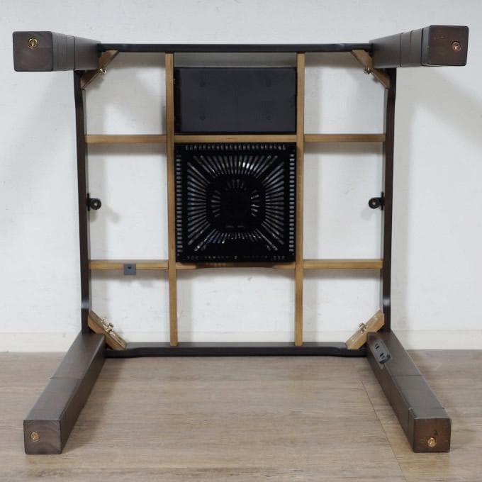 【新品】モダン　ダイニングこたつテーブル　高さ6段階調節　オールシーズン