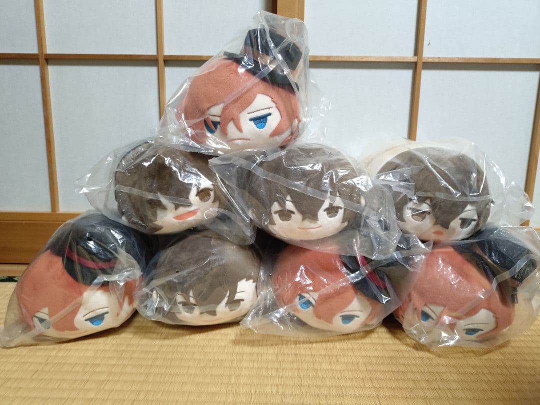 文豪ストレイドッグス　もちマス　中也　太宰　もちもちマスコット　MS　十五歳