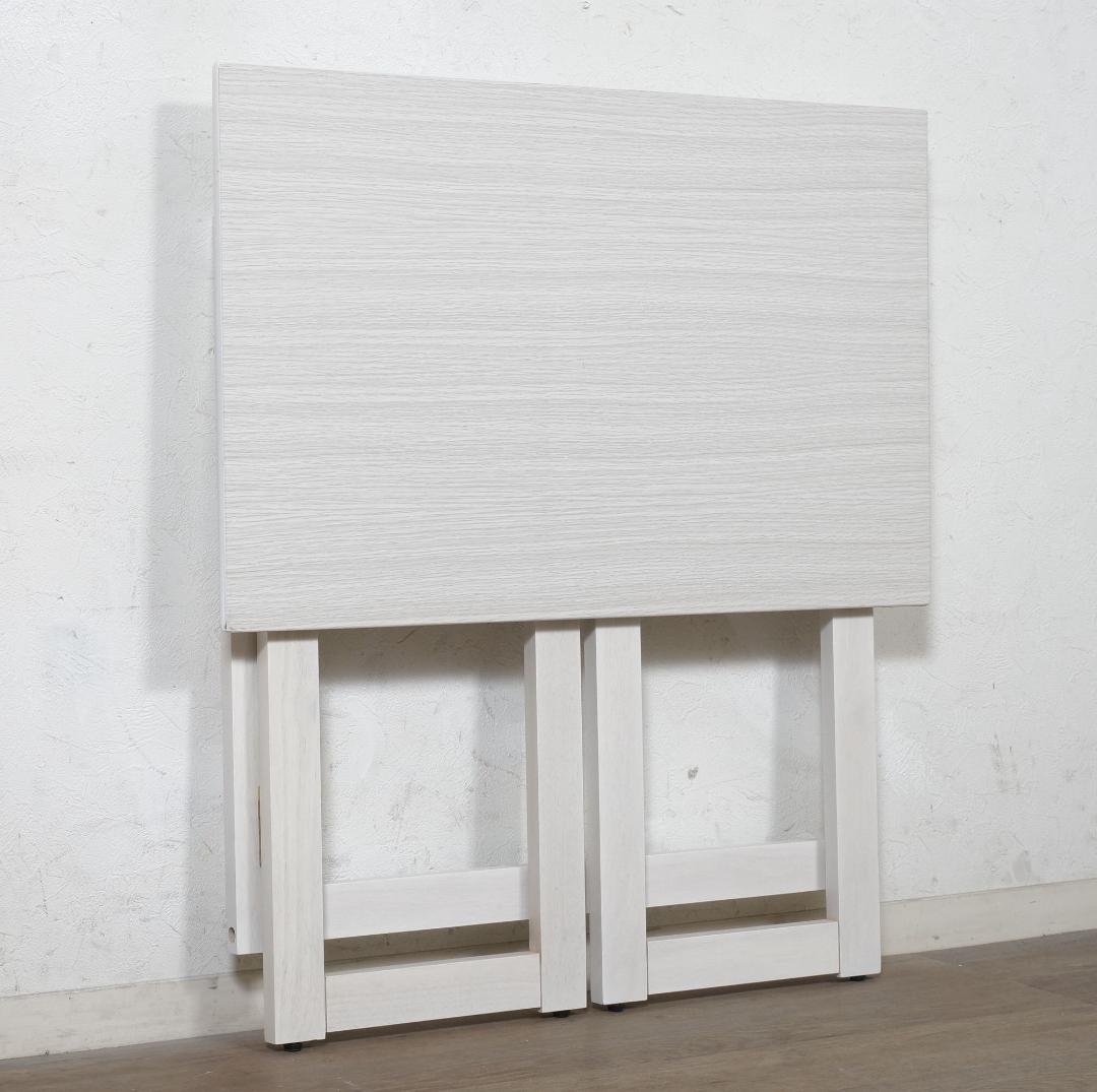 【新品・未使用】 デスク　折りたたみデスク＆チェアー　学習机　2点セット