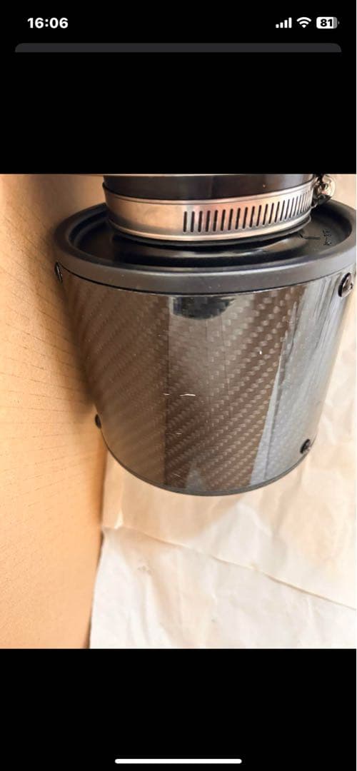 satisfaction カーボンエアインテークキット