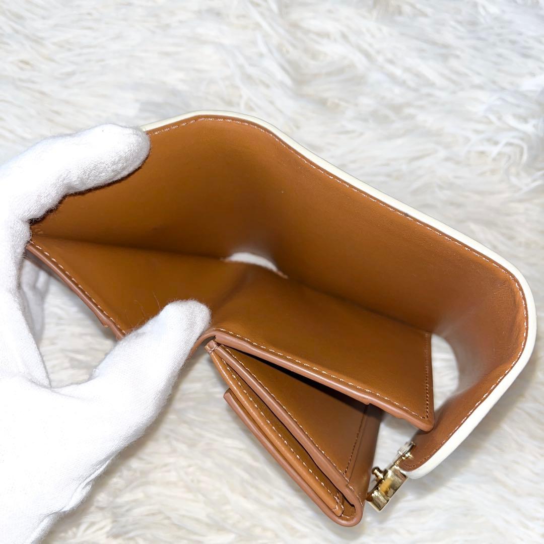 未使用✨CELINE セリーヌ トリオンフ スモールフォレット　三つ折り財布