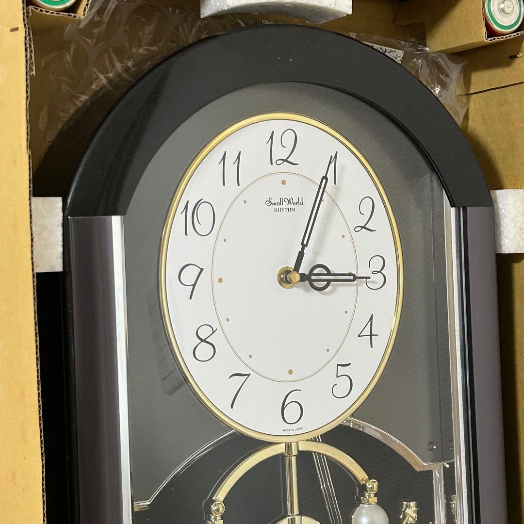 RHYTHM リズム スモールワールド 4MH688 からくり時計