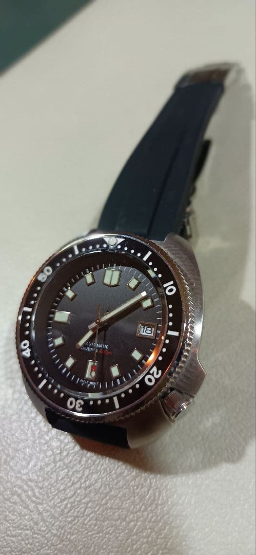 ノーロゴ　2ndダイバーオマージュ　自動巻き