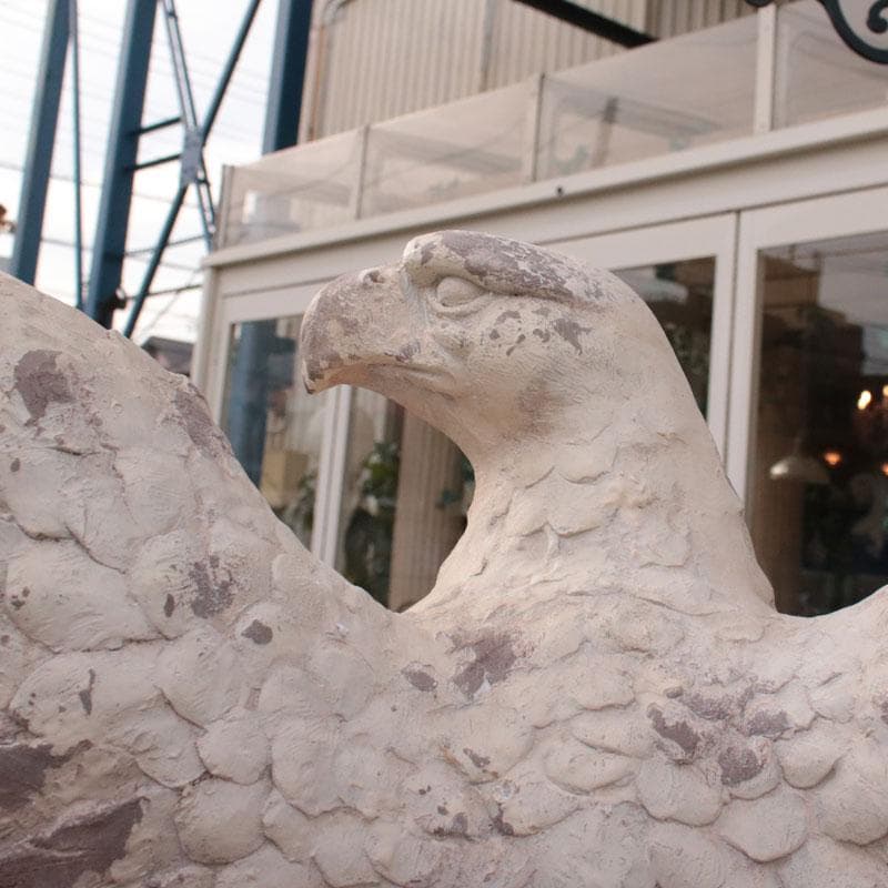 ボールドイーグル 鷲 樹脂製 置物 オブジェ ガーデン 彫刻風 143-211